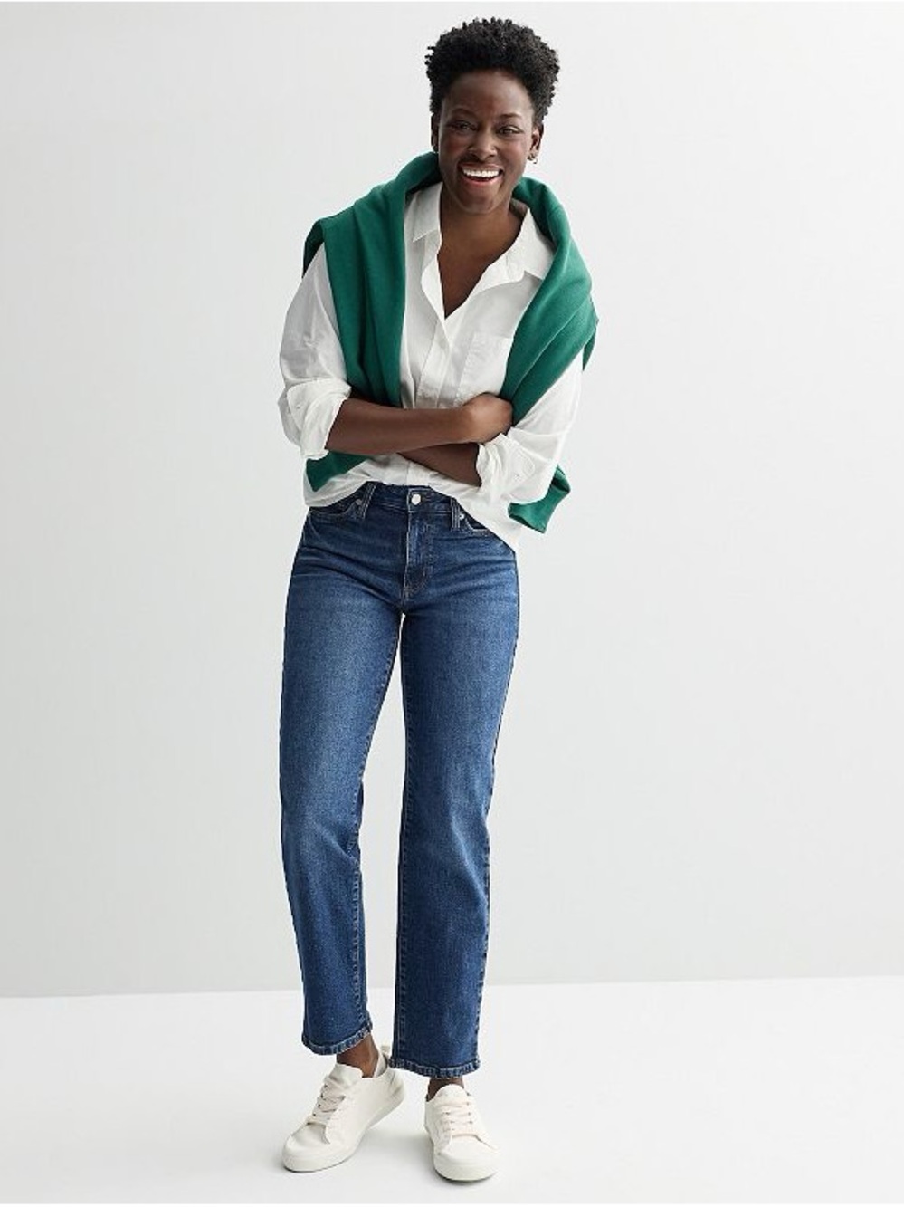 Sonoma High Rise Straight Leg Jeans